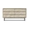 Armen Living Peridot 6 Drawer Dresser in Natural Acacia Wood LCPEDRNAT - alternate 1
